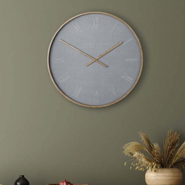 Thomas Kent Nordic 52cm Wall Clock Wayfair.co.uk